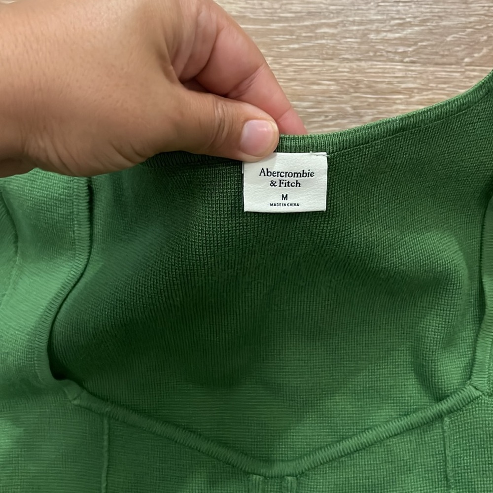 Abercrombie & Fitch Corset Slim Sweater Top - Picture 3 of 5